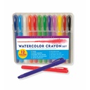 Caja Lápices Crayones Acuarela 12 Colores - STUDIO SERIES WATERCOLOR CRAYON