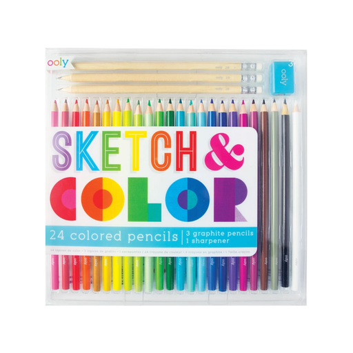 [INT-128-132] Set de lapices de colores - Sketch &amp; Color Colored Pencils - 28 PC Set