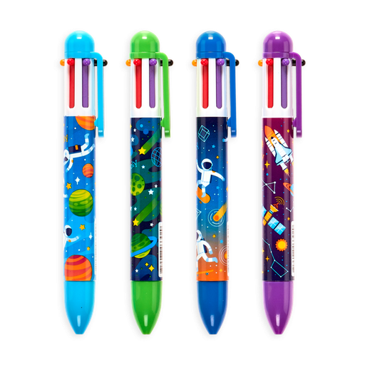 [INT-132-109] Bolígrafo 6 Colores Astronautas